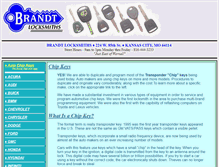 Tablet Screenshot of brandtlocksmiths.com